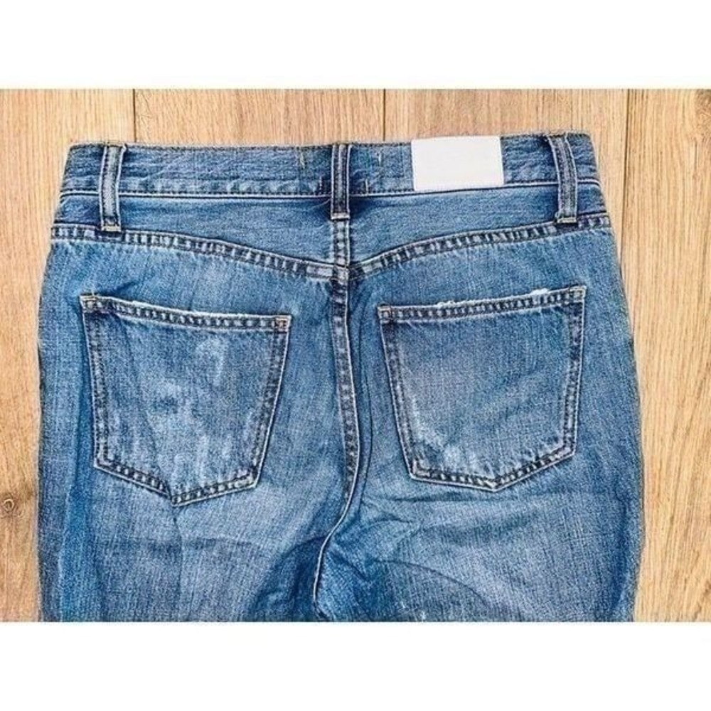 FP3 Pistola Jeans Womens Size 26 Relaxed Boyfriend Distressed - Picture 4 of 5